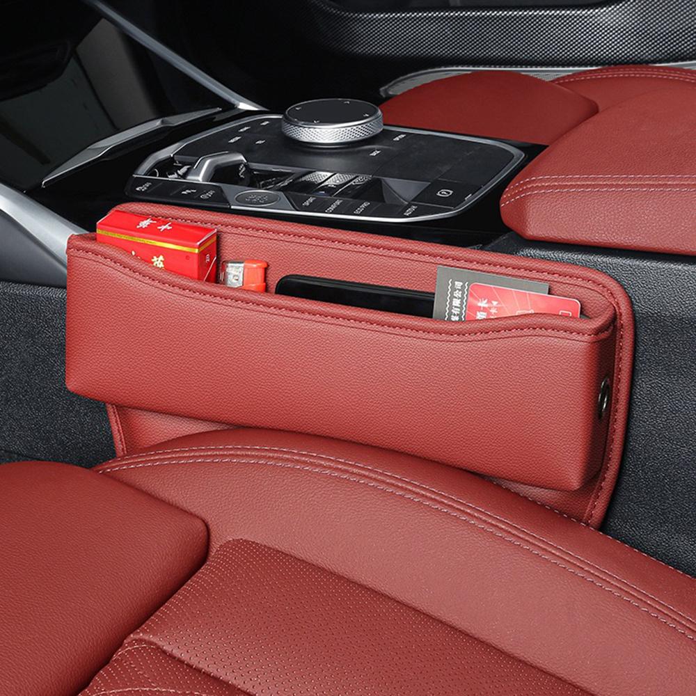 Para Nissan Patrol Y60 Y61 Y62 Caixa de Armazenamento para Vão do Banco do Carro Suporte Portátil para Telefone Bolso com Carregador USB Duplo Orifício para Cabo Acessórios
