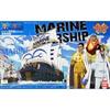 Model - BANDAI - Grand Ship Collection - Marine Warrior - Bílý - Vícebarevný