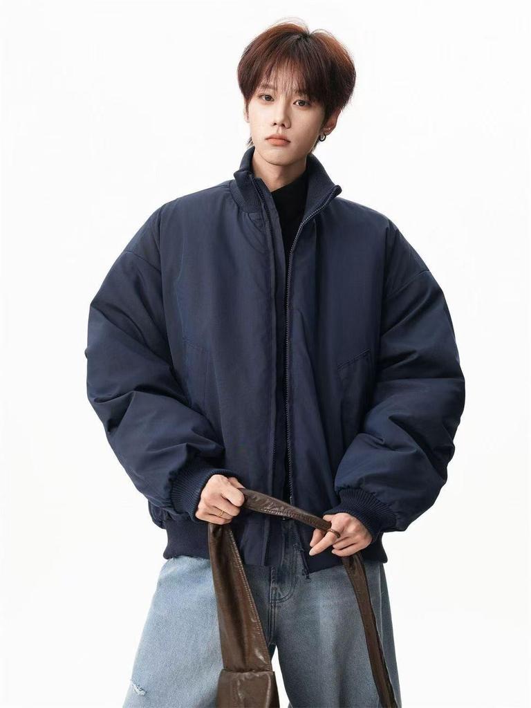 Men's Trendy Stand Collar Pilot Jacket - Autumn Collection