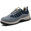 Scarpe di Protezione Lavoro Basse, da Uomo Antinfortunistiche Anti-schiacciamento, Anti-perforazione, Punta in Acciaio, Resistenti all'Usura, Antiscivolo, Scarpe da Lavoro di Sicurezza