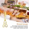 Kleště na pečivo Spona na bábovku Arabský styl Vintage Bufetové kleště Grilovací kleště do kuchyně Domácí dort pečení Dezerty Salát Smažení Grilování
