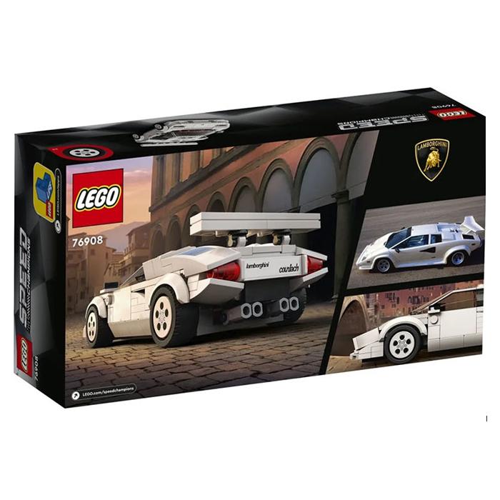 LEGO Speed Lamborghini Countach Building Blocks 262pcs 76908
