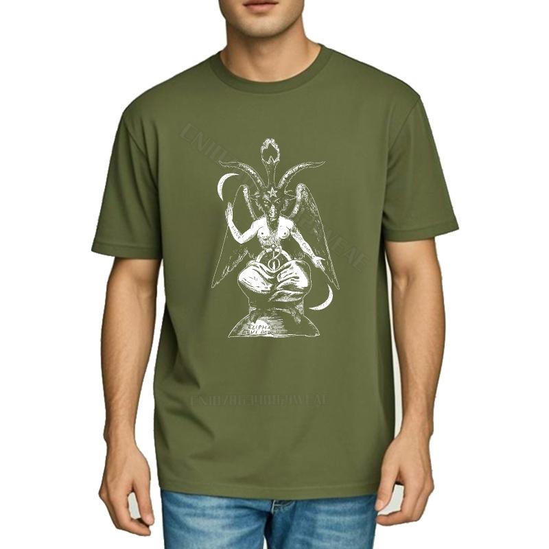 Tshirts For Unisex Crew Neck Soft Cotton Teeshirt Demon With Wings And Horns Crew Neck Quick Dry T Shirt Anime Streetwear Tshirts