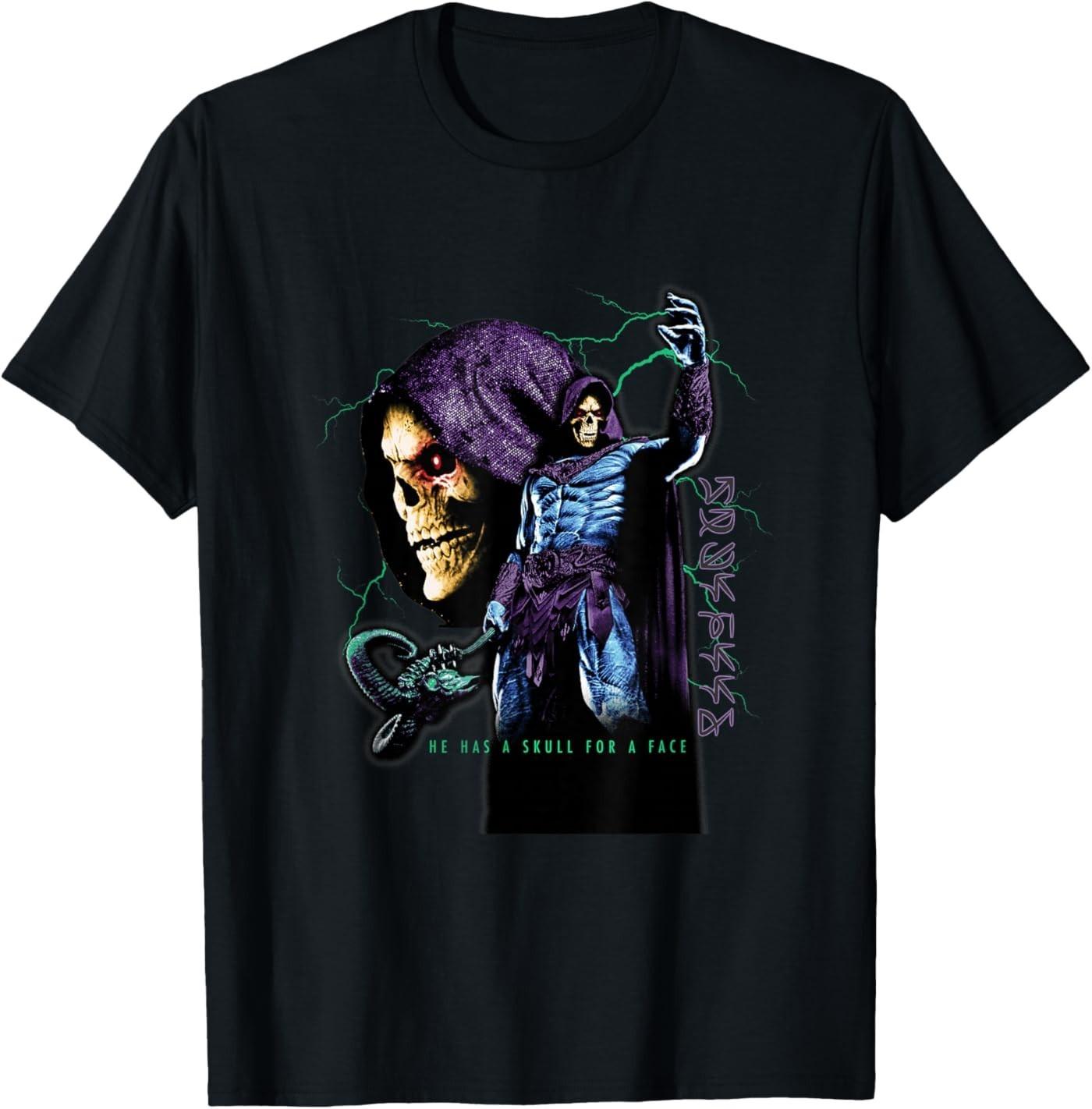 Masters of the Universe Skull for A Face T-Shirt S разноцветный