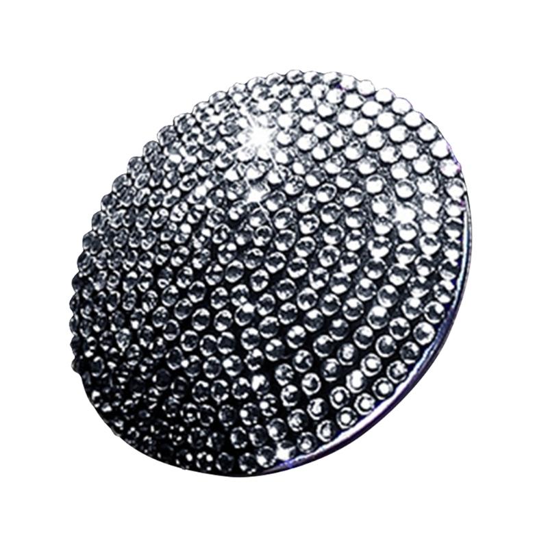 

Push Start Ignition Button Cover Crystal Rhinestone Car Engine Button Protective Cover Universal Auto Interior Accessory