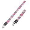 Tag Badge Holder Keychain Tide Plaid Key Rope Mobile Phone Straps Wrist Band Lanyards