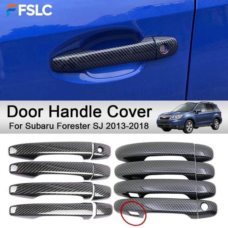 Cars Accessories Door Handle Cover For Subaru Forester SJ 2013-2018 Car Decoration Exterior Styling Upgrade Modify A Car