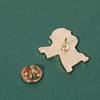 Swag Dancing Shirt Lapel Pins Interest Christian Faith Icon Badge  Jewelry Gift