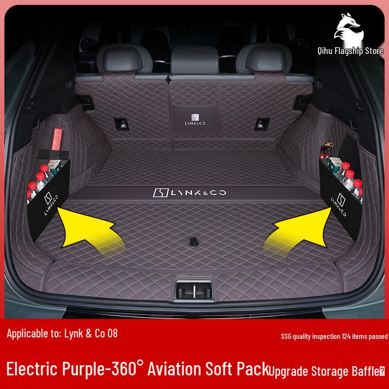 Lynk & Co 08 Full-Coverage Trunk Mat for Interior Decoration