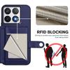 For Xiaomi 14T Pro Case RFID Blocking Card Holder Kickstand TPU + PU Leather Phone Back Cover