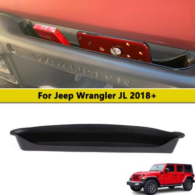 Grab Tray Interior Storage for Wrangler JL Gladiator JT 2018-2023 Passenger Grab Storage Tray Organizer Interior Accessory