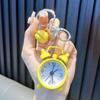 Mini Car Ornament Electronic Bag Pendant Cute Alarm Clock Keychain  Gifts