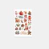 Tattoo Stickers Waterproof Women Lasting Cute Christmas Gingerbread Man Tattoo Stickers Tattoo Stickers