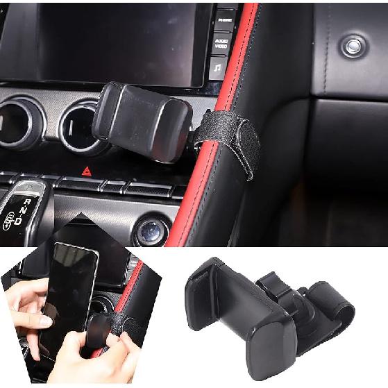 HAPPYHORSE Car Phone Holder Style A, Armrest Mount, Universal Compatible, Black style C