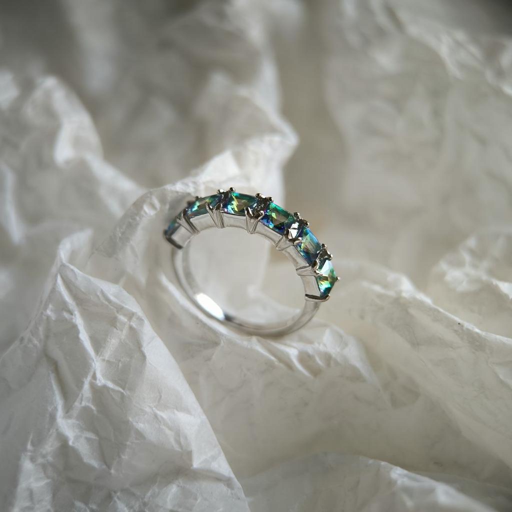 Silberring mit Mystic Topas 1,517ct, Gewicht des Produkts 3,31 g (2182511)