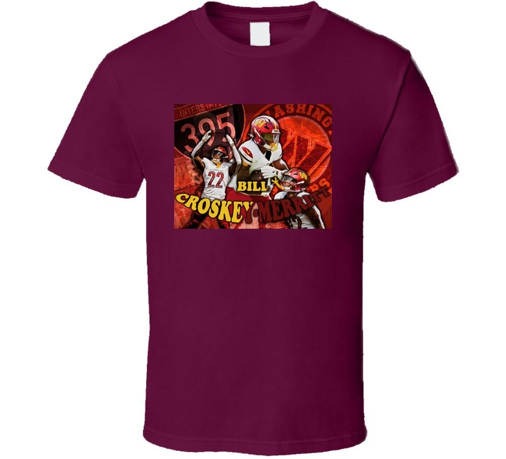 Bill CroskeyMerrit Washington Football Fan T Shirt