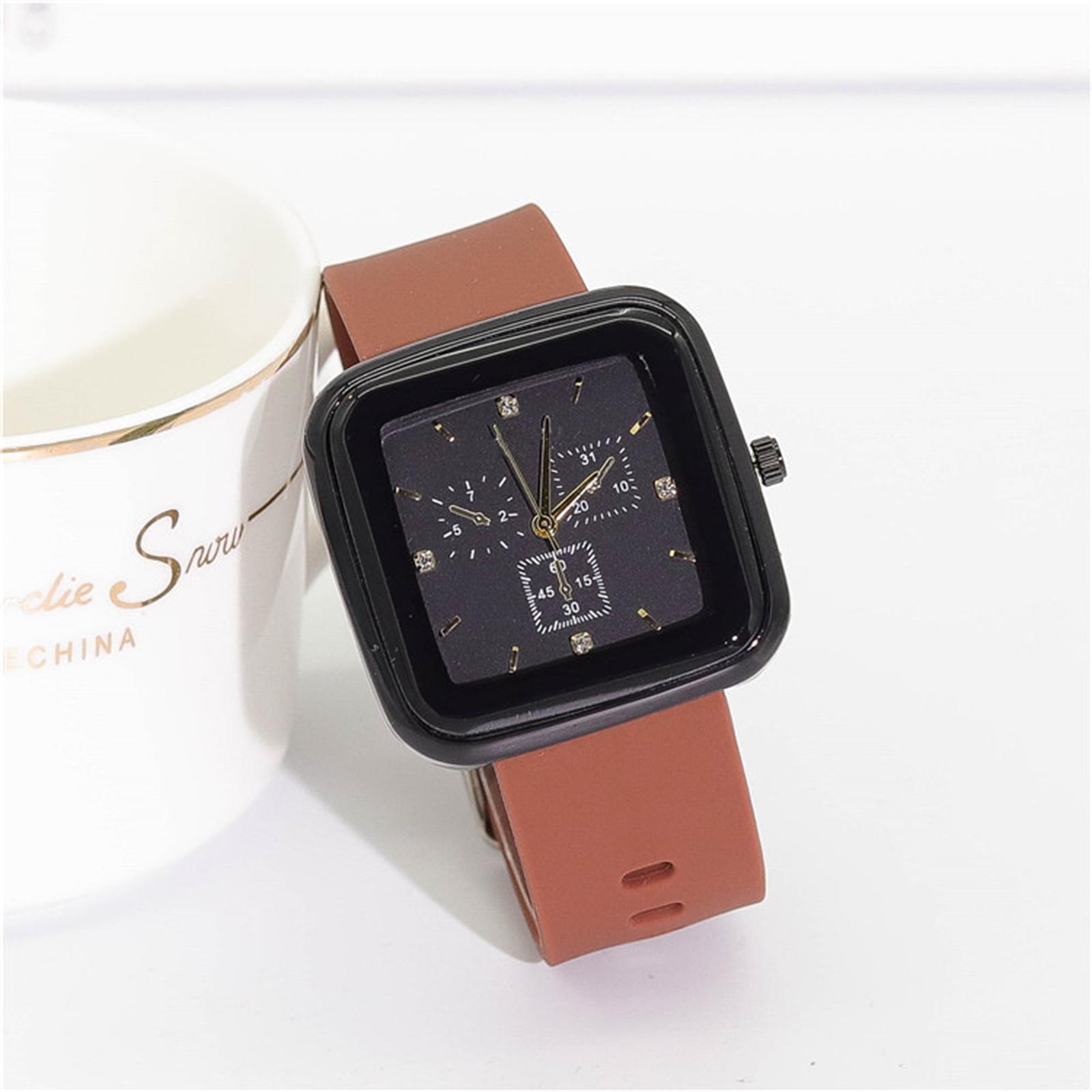 

Men s Waterproof Luminous Running Alarm Clock Watch One Size