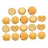 TOPPERFUN 18 Pieces Cookie Artificial Fake Cookie Imitation Bread Food Fake Food Pretend Realistic Cooking Models, Crackers, Cooking, Bread, Models,