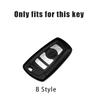 Kohlefaser Auto Smart Key Hülle Vollabdeckung Schutzschale für BMW X3 X4 F30 F06 F02 M3 M5 F20 F10 F18 F22 F01 Auto Zubehör