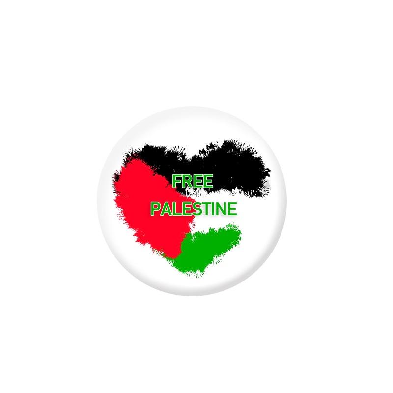 Palestine Flag Emblem Badge Hot Selling Iron Cross-border On