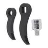 1/2in Square Serrated Adapter Pry Bar CR  Steel Crown Adapter Head Tool  Tight Spaces