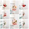 Resin Christmas Tree Hanging Ornament Santa Clause Xmas Pendant  Christmas Gift Toy