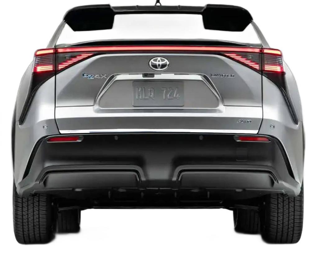 Toyota bZ4X Chrome Trunk Lid Trim - Elegance and Protection