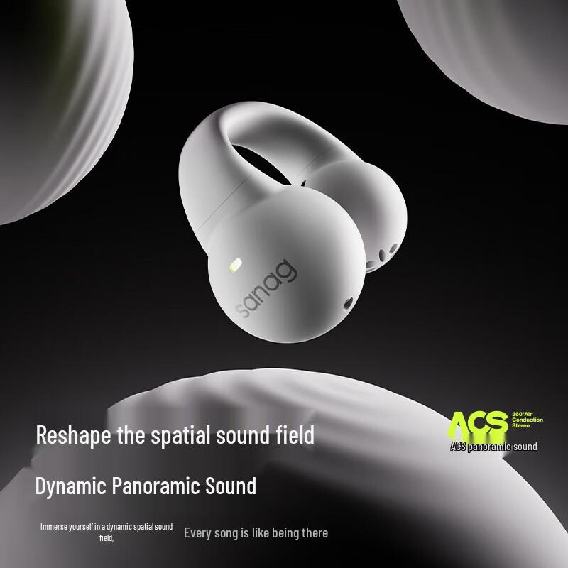 SANAG Z36S Pro Bone Conduction Clip-Ear Bluetooth Earbuds