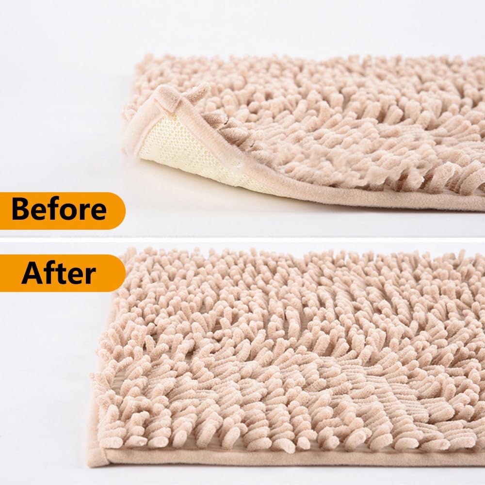 Rug Carpet Non Slip Grippers for Floors, Reusable and Washable Double Sided Carpet Tape Pads Removable, Strong Adhesive Grippers for Area Rugs, Keep