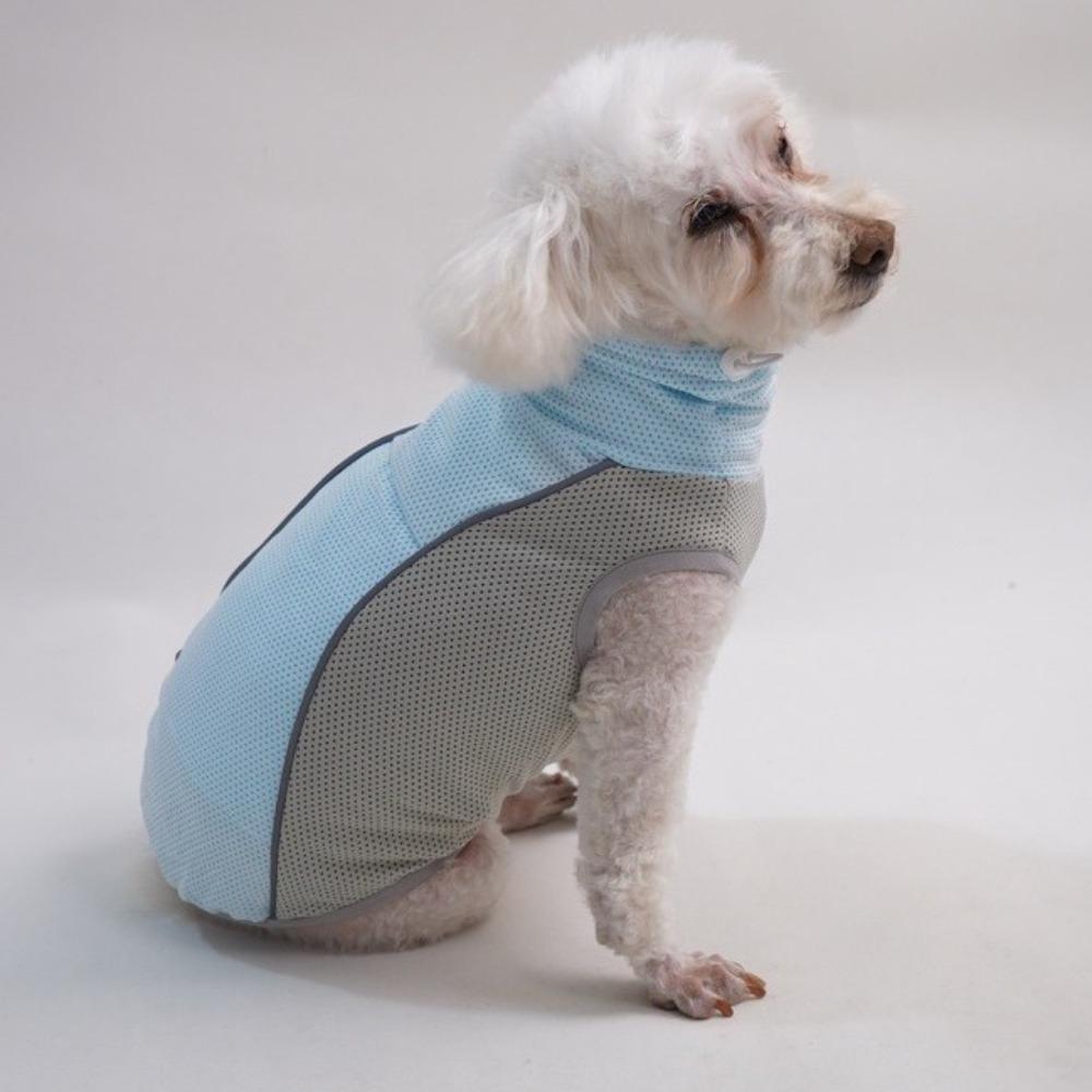 Quick Dry Pet Sleeveless Clothes Thin Fabric Pet Costumes Dog Cooling Vest  Beach Walk