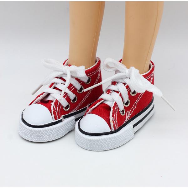 BJD 7.5cm Canvas Sneakers for 16-inch Salon Dolls
