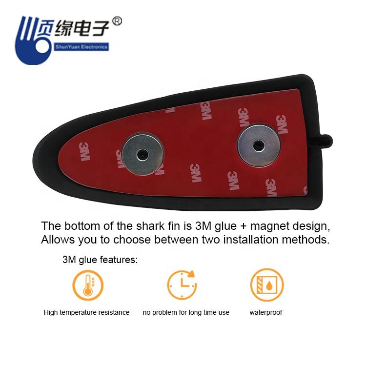 Car FM AM for Digital TV Universal Roof GPS Radio Magnetic Mount Shark Fin Car Antenna