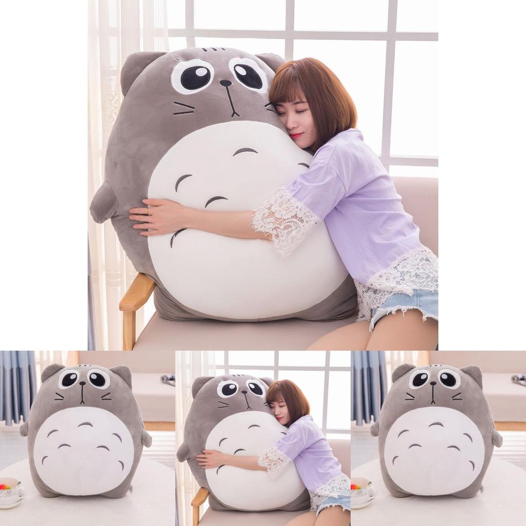 Cuter Totoro Plush Toy Pillow For Kids Bedroom Decor With Soft Short Plush Material Gift For Girls And Boys