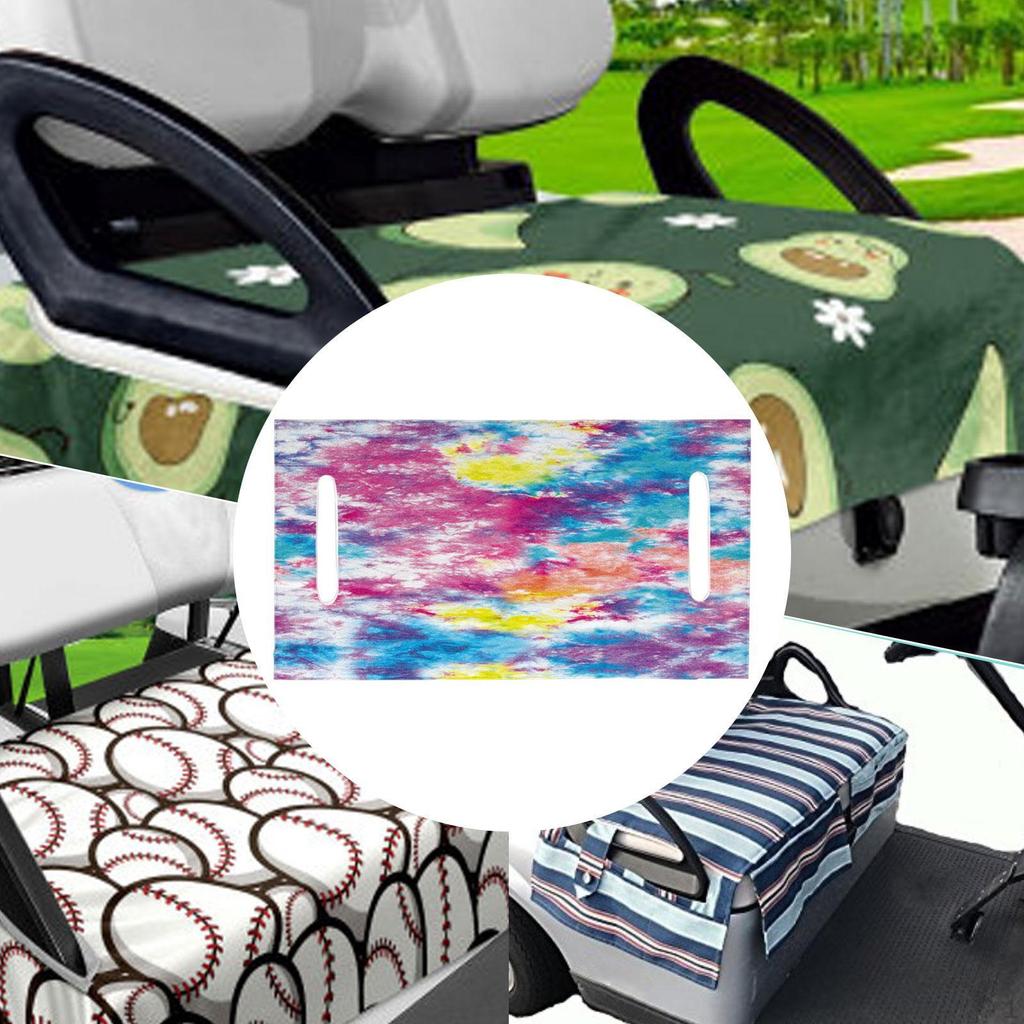 Durable Microfiber Multi-Purpose Golf Seat Cover Essential Accessory for Lovers