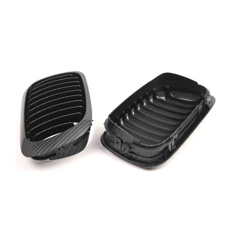 Stoßfänger Nieren Grill Gitter Kohlefaser Für BMW 3er E46 2 Tür M3 1999-2006 Vor-Facelift 51138208685 51138208686