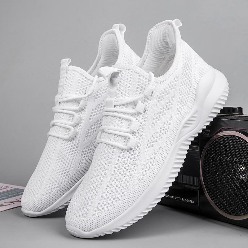 fashion Fujeak Lightweight Men's Casual Sports Shoes Breathable Vulcanized Shoes Anti-slip Sneakers Male Flats Footwear Plus Size