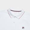 New FILA Polo Shirt Men's Standard White F11M411102F-WT