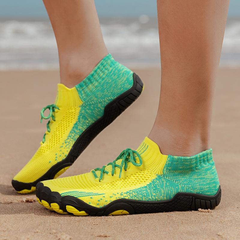 Модные летние трикотажные мужские кроссовки для плавания 2024 года — фото 3