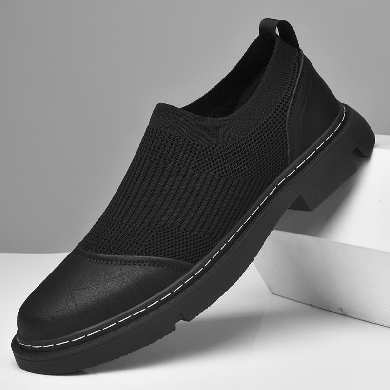 Men's Shoes Genuine Leather Men's Shoes Casual Loafers Slip on Men's Increase Shoes  Moccasins Men Shoes for men Zapatos