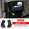 Armrest Box Air Vent Corner Protector Patch For 2010- Toyota Land Cruiser Prado 150 LC150 Interior Decoration  Accessories