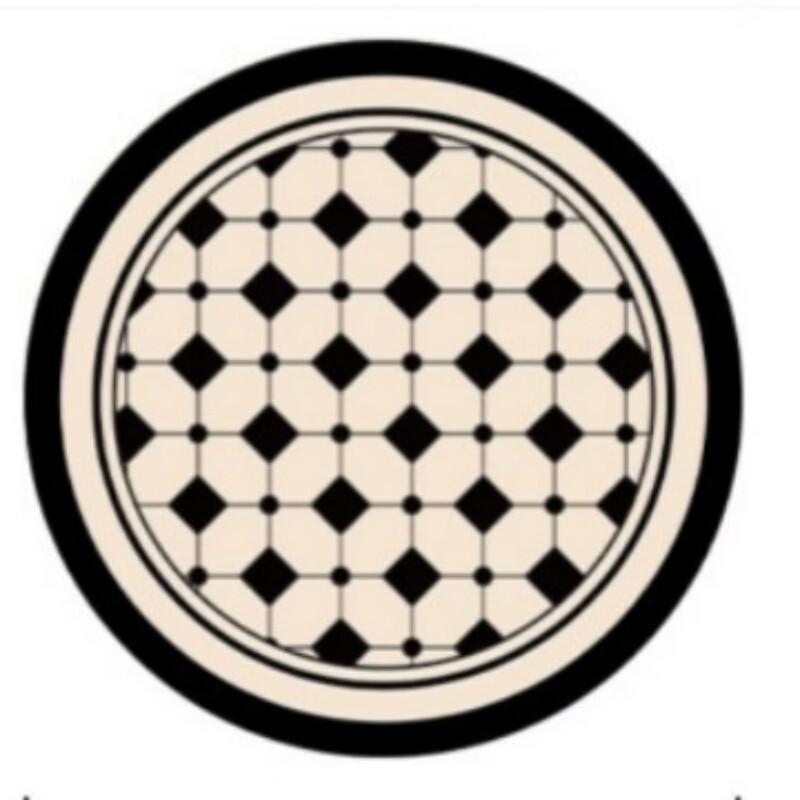 Retro Black & White Absorbent Coasters