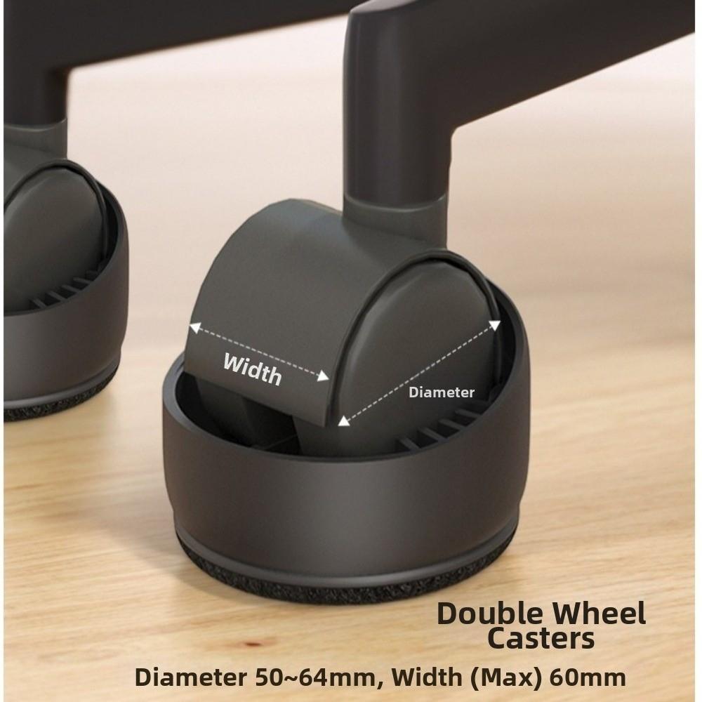 5 ks Silikonové kolečko nábytku Kolečko Chránič podlahy Kolečka židle Zarážka Kancelářská židle