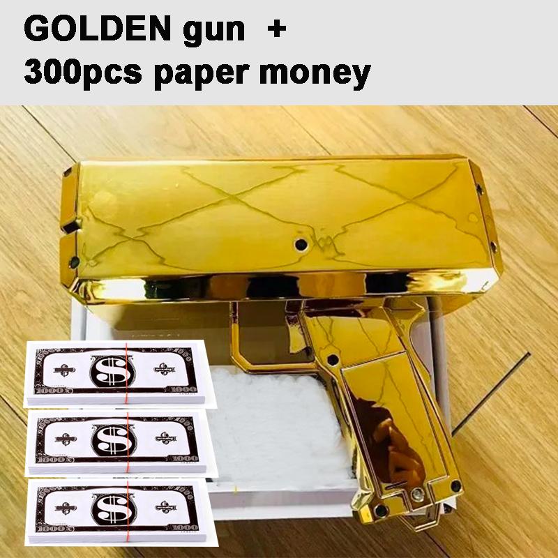 Geldkanone Spielzeug Lustiges Partyspiel Schießpistole Papiergeld Hochzeit Geburtstag Weihnachten Dekoration Schießer Werfen Kinderspielzeug