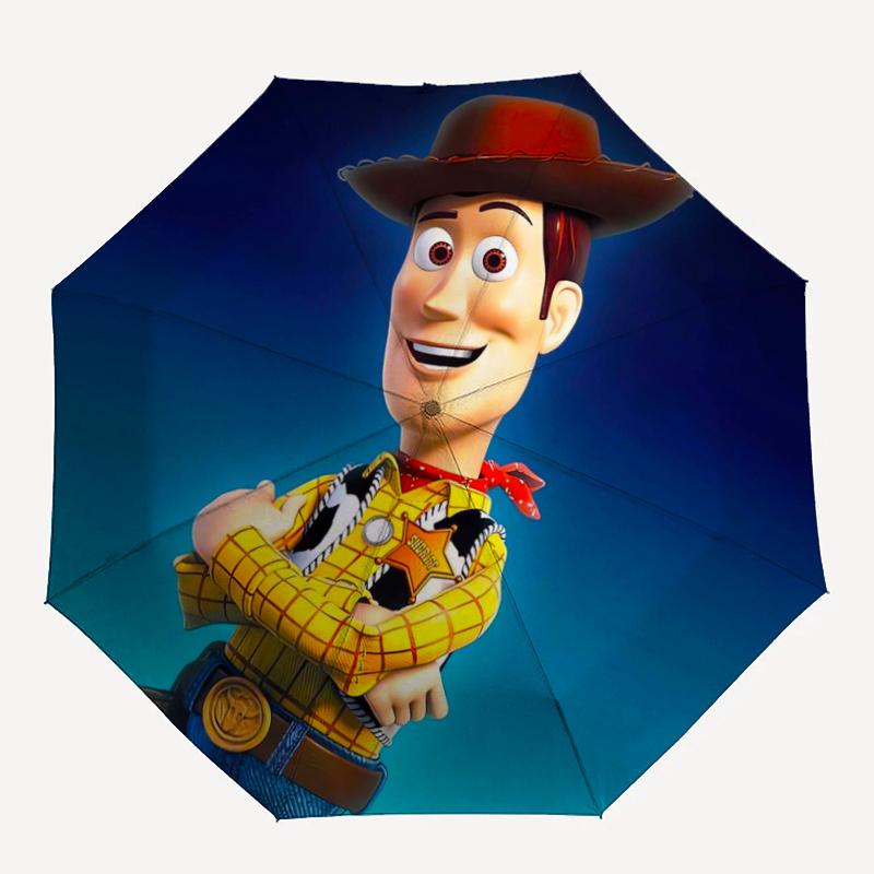 Toy Story Woody Automatic Opening and Closing Umbrella - Suitable for Various Occasions, Outdoor Activities, Lightweight and Durable Automat