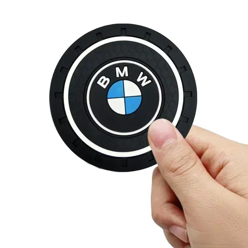 

Car Coaster Water Cup Bottle Holder Anti-slip Pad Mat For BMW E60 E70 E82 E88 E90 E92 F01 F10 F30 G01 G20 G21 G30 G11 F15 X5 X3
