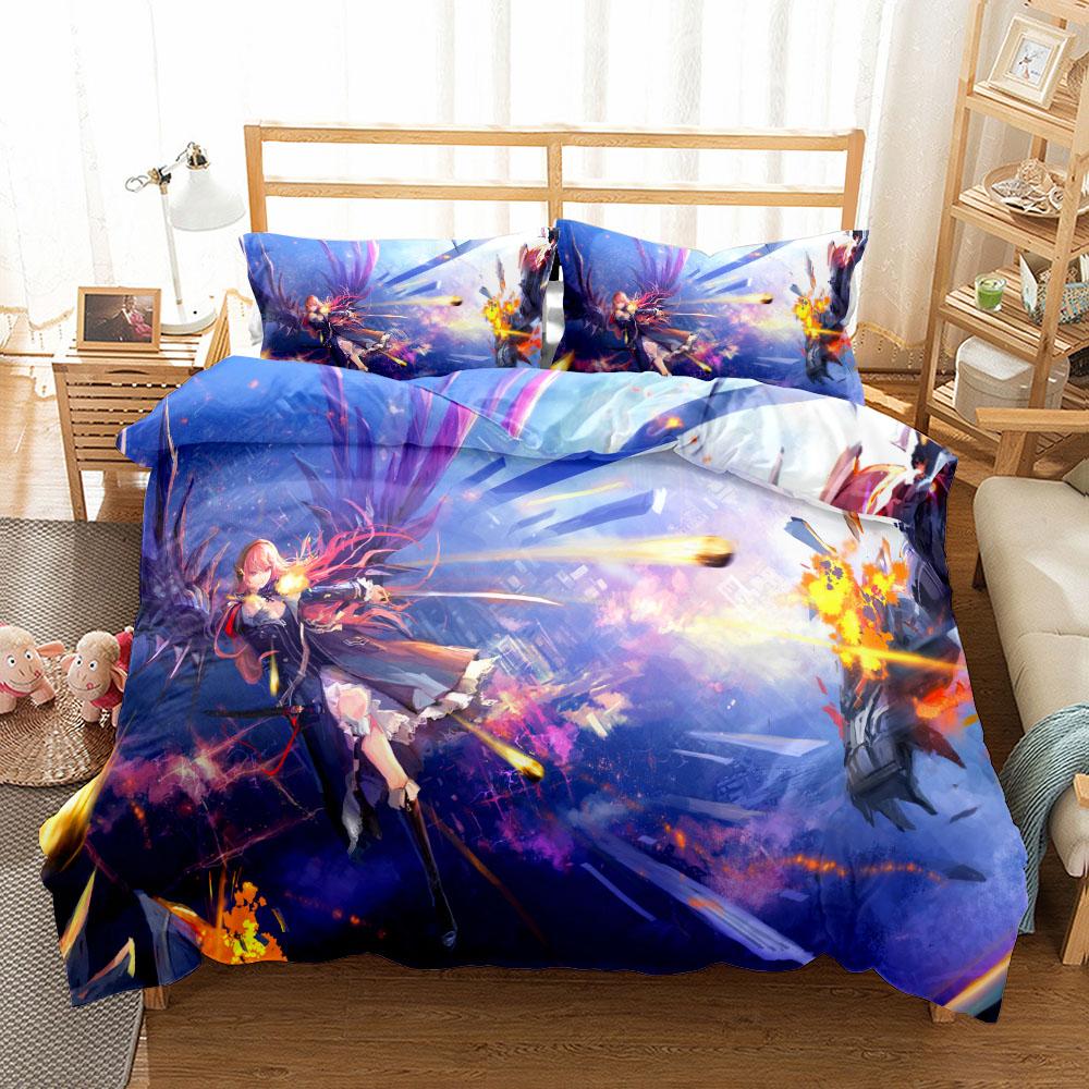 

Chmei Boys Duvet Cover Set King Queen Double Full Twin Single Size Bed Linen Set EU single(135x200cm)