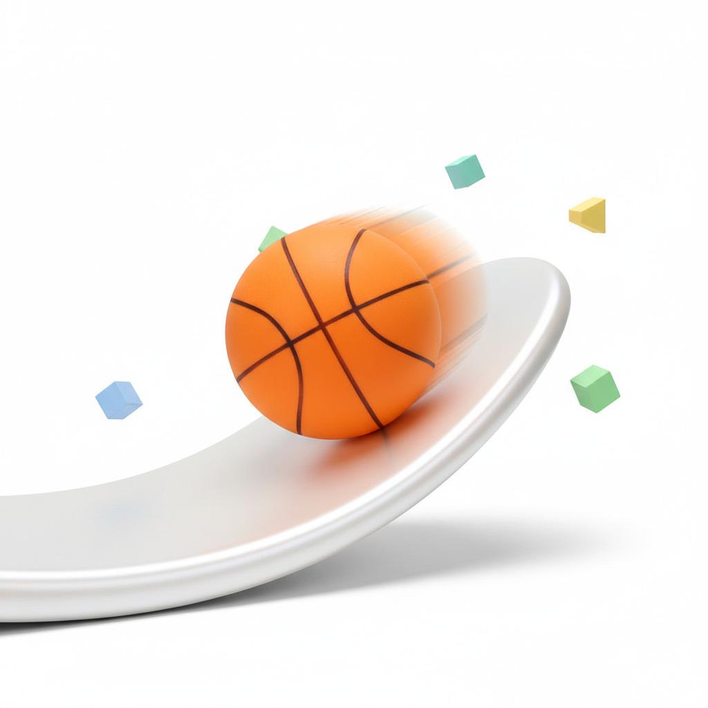 Indoor Silent Weighted Basketball for Kids & Adults - Custom Logo Option