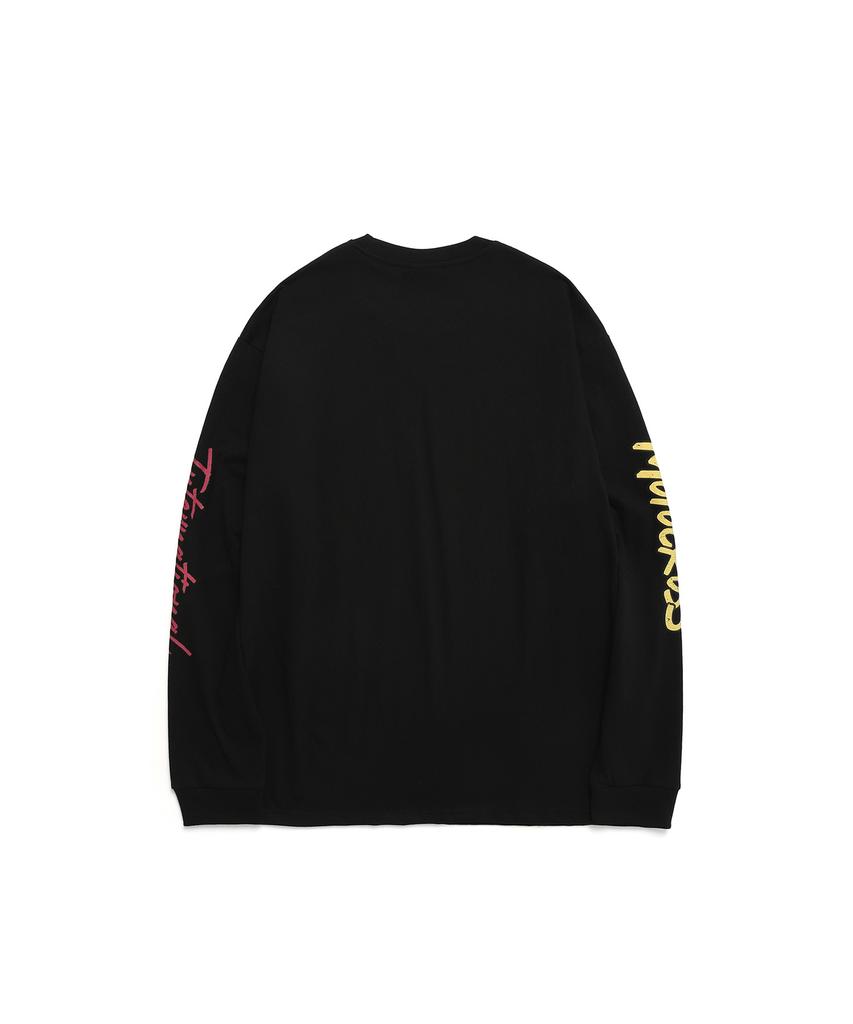 ODDBALLS CLUB Motocross Long Sleeve Black