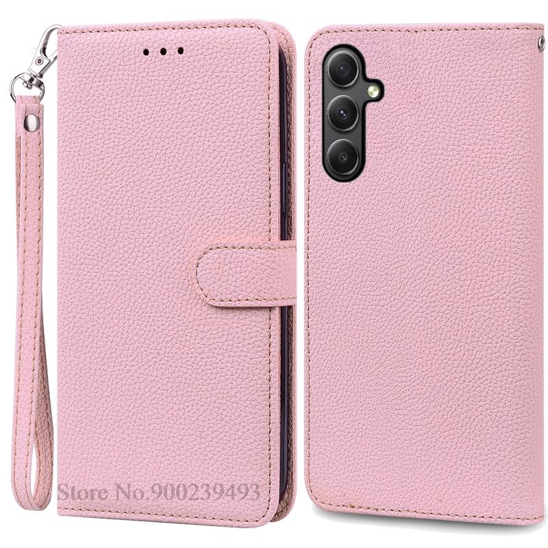 Für Samsung Galaxy M35 Hülle Leder Brieftasche Flip Handyhülle Für Samsung M35 5G Hülle Coque Fundas Für Samsung M35 SM-M356B Hülle