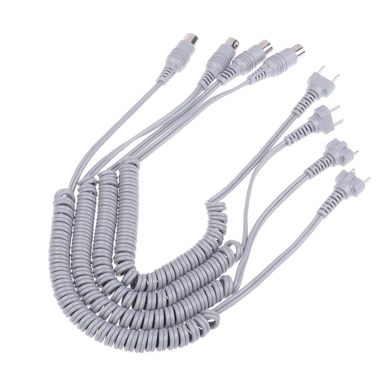 1.5M Grey 3-Pin 9Mm For Strong 210 204 90 105L 102L Nail Handle Power Cable Electric Manicure Drill Spring Wire